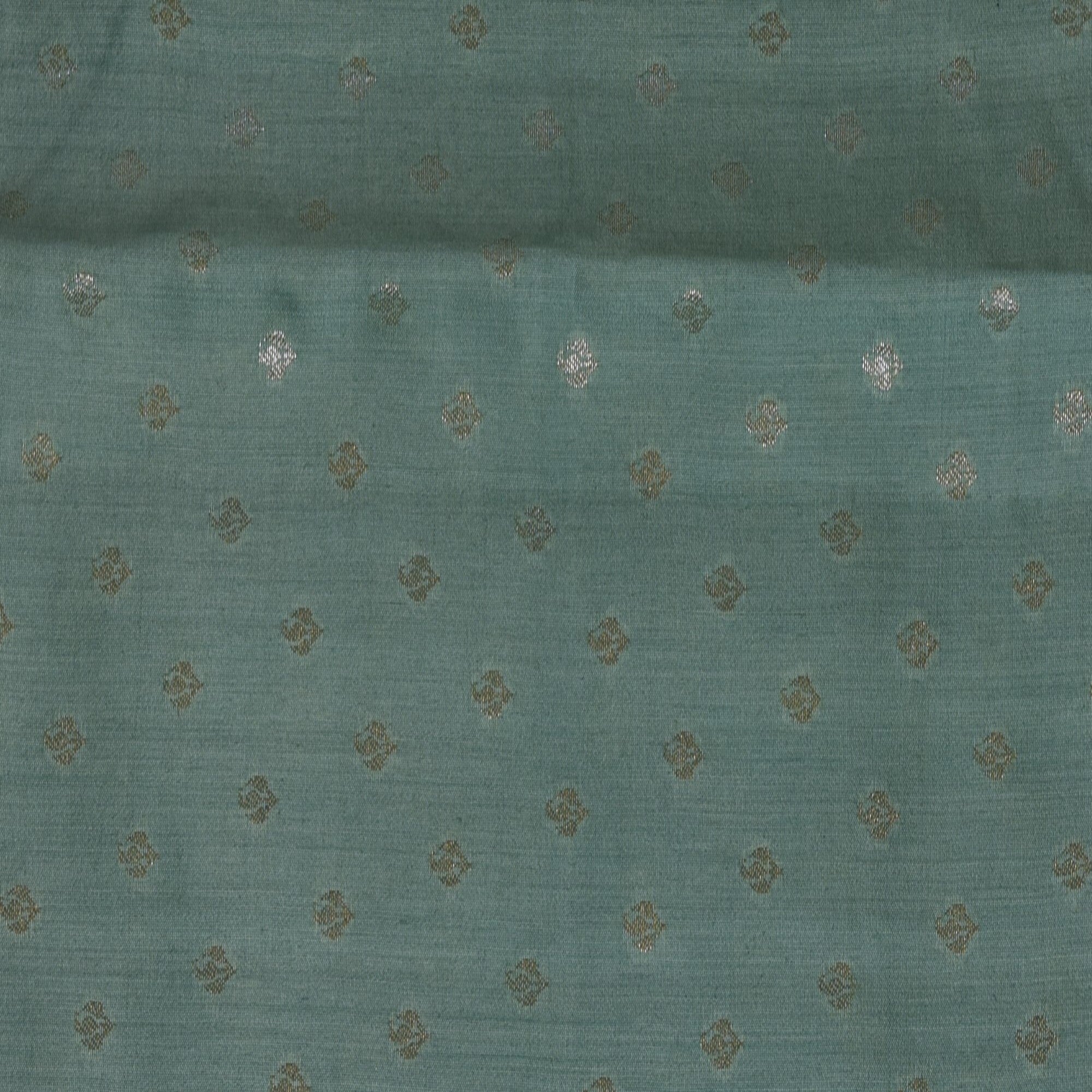 Benarasi pure silk turquoise saree with jari boarder