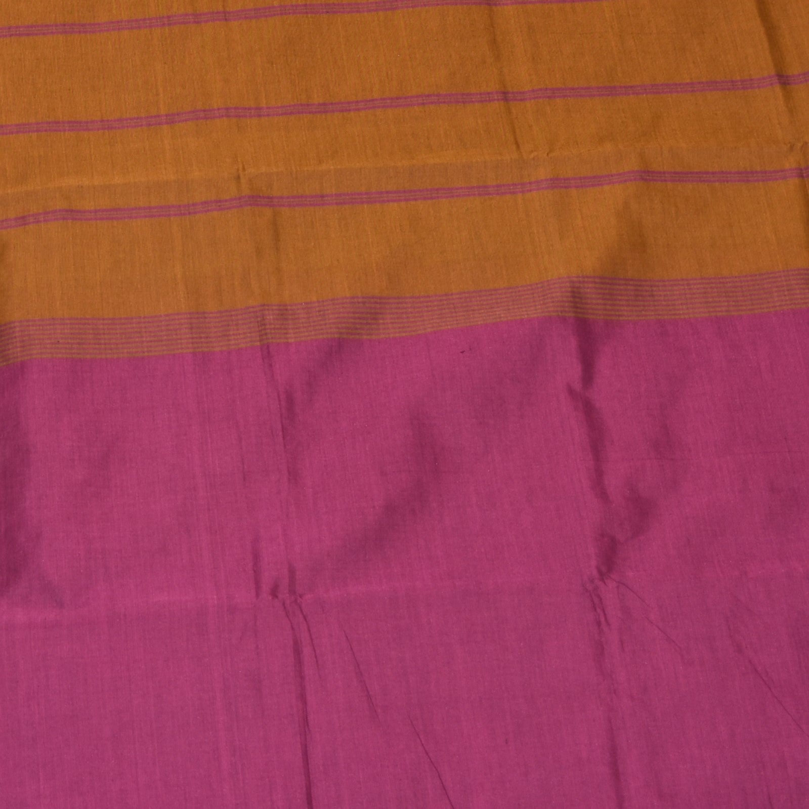Semi silk cotton purple saree with jari boarder