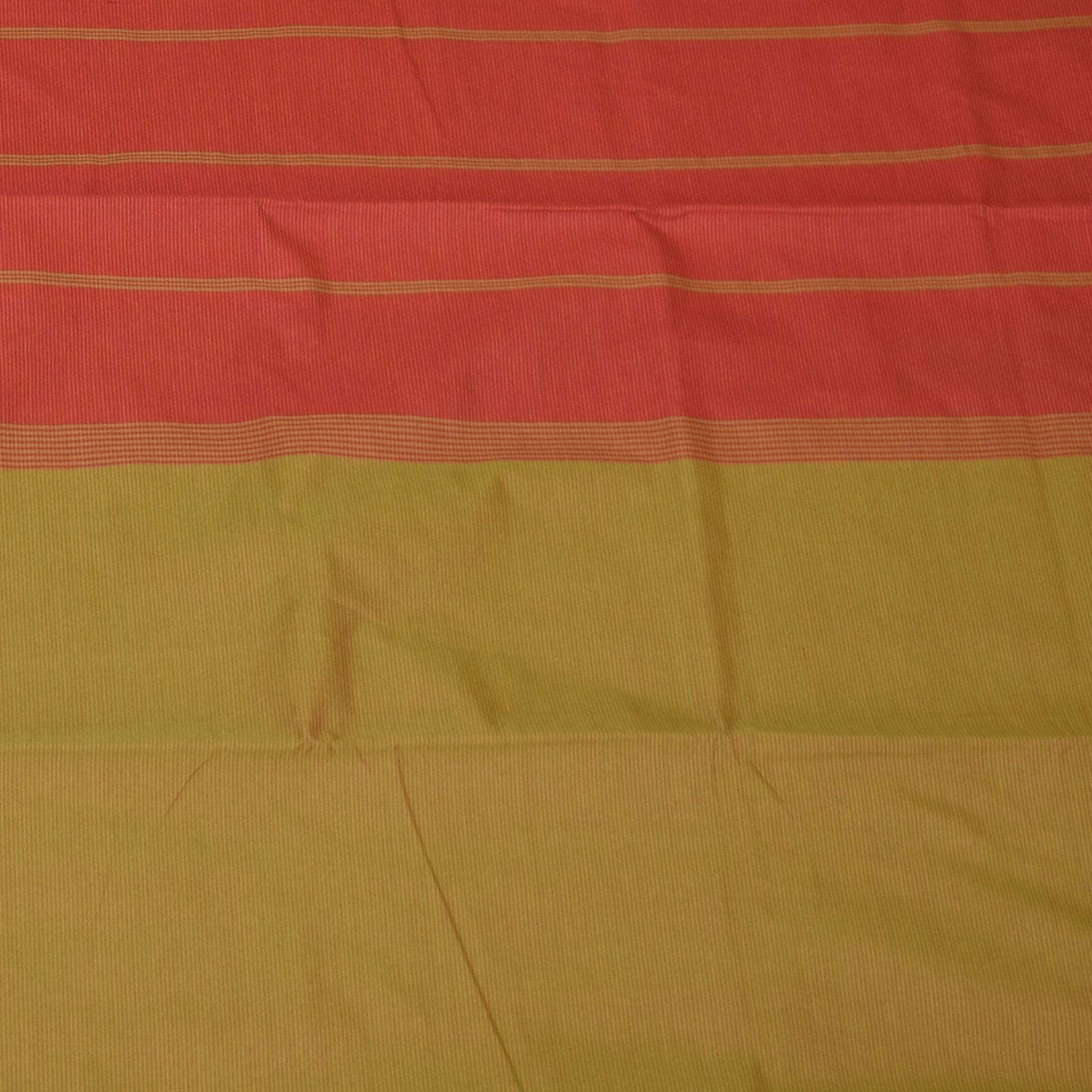 Semi silk cotton green saree with jari boarder