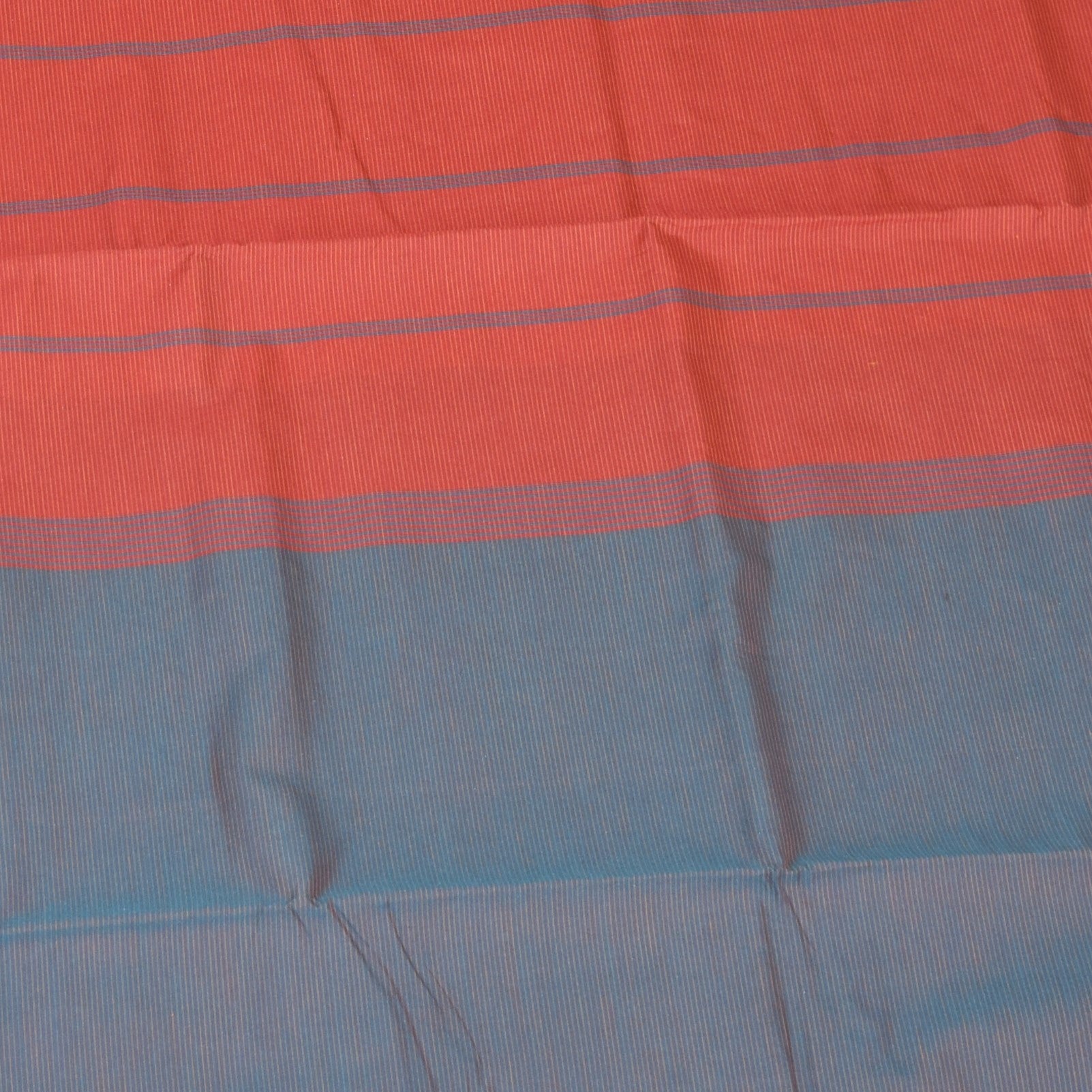Semi silk cotton rama green saree with jari boarder
