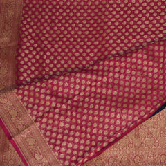 benarasi khadi silk 3509 rs.12200 pink saree with jari boarder