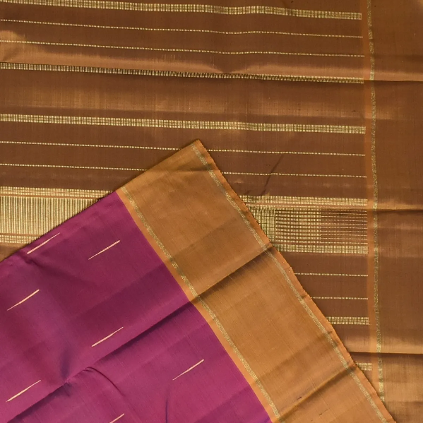 Kanchipuram Silk Deep Red Saree with Blouse