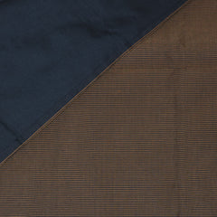 Kanchi Semi Cotton Silk Black saree with jari Boarder