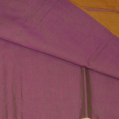 Kanchi Semi Cotton silk Light Purple saree with  jari boarder