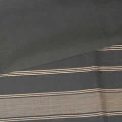 kanchi Cotton Ash saree with thread boarder