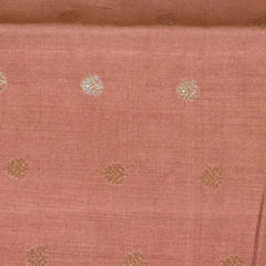 Banarasi Tussur Peach Saree with Blouse