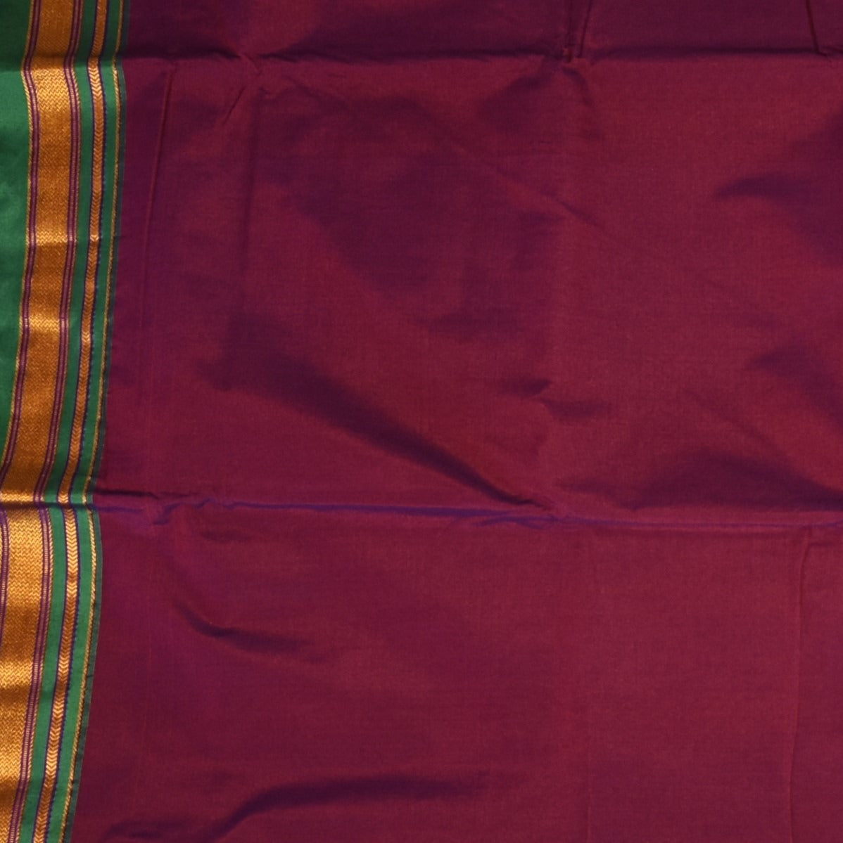 Ilkal Cotton Silk Plum Rose Saree with Blouse