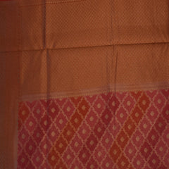 Benarasi cora pink mix saree with jari work boarder