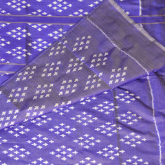 pochampally pure silk lavender saree