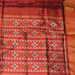 pochampally pure silk royal blue saree with jari border