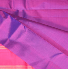 pure kanchi silk royal purple saree with jap jari boarder