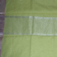 4498 benaras super net light green saree with jari boarder