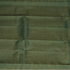 Kanchipuram Silk Teal Green Saree with Blouse