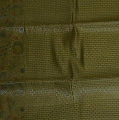 Banarasi Pista Green Saree with Blouse