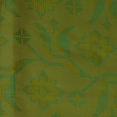 Banarasi Art Silk Green Saree Jari Boarder with Blouse