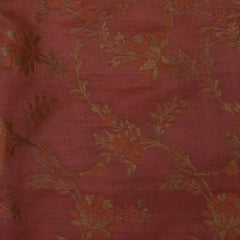 Banarasi Peach Saree Jaal Design with Blouse