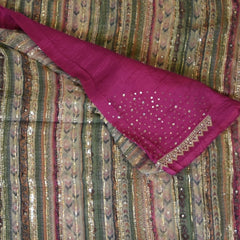 Chiffon Multi Colour Saree with Blouse