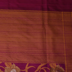 Banarasi Tussur Silk Pink Saree With Thread Work Boarder with Blouse