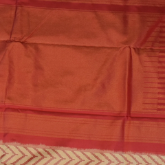 Pochampally ikkat Antique Gold Saree with Blouse