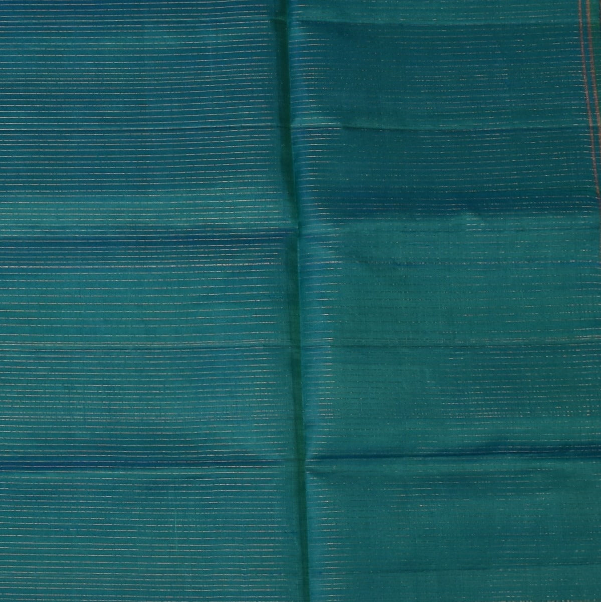 Pure silk Ocean Blue Saree with Blouse