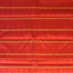 Kanchipuram Silk Crimson Saree with Blouse