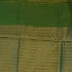 Banarasi Rangkat Cotton Fern Green Saree with Blouse