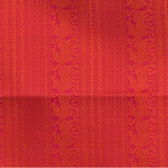 Kanchipuram Silk Raspberry Red Saree with Blouse