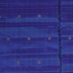 kanchivaram pure silk navy blue saree with jari boarder