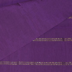 Semi Silk Cotton Purple saree with jari boarder